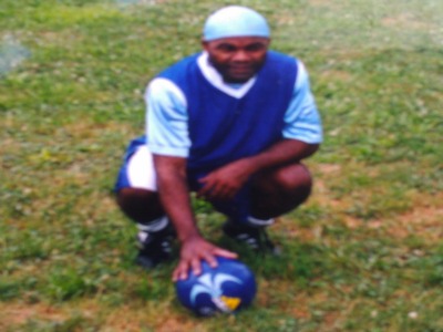 Valentin Bikibili as a young soccer player